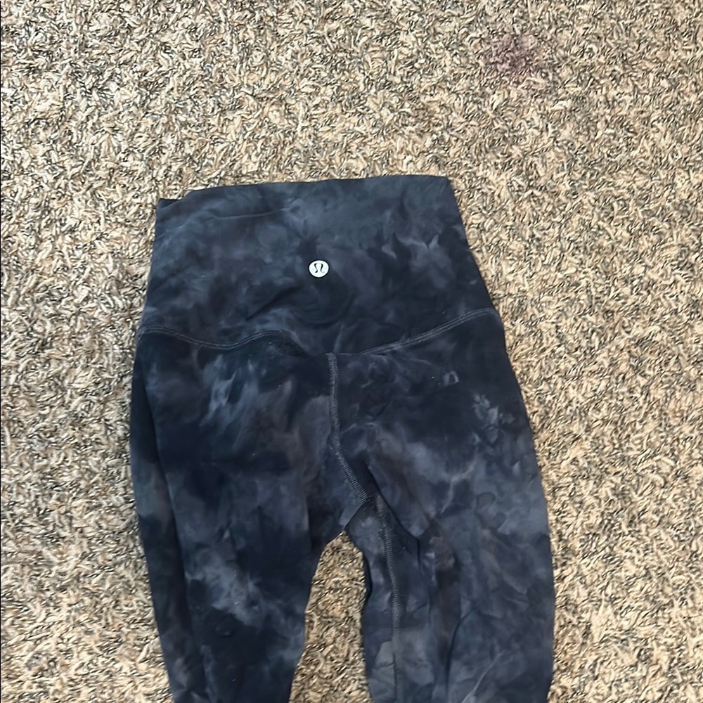 lululemon athletica Black Leggings Fitted Style